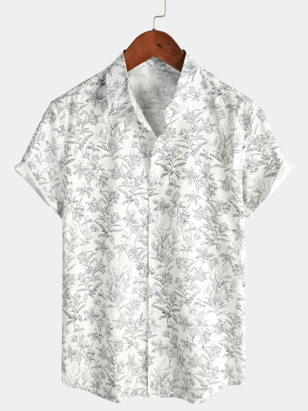 Vasileios – Tropical Vibe Cotton Shirt