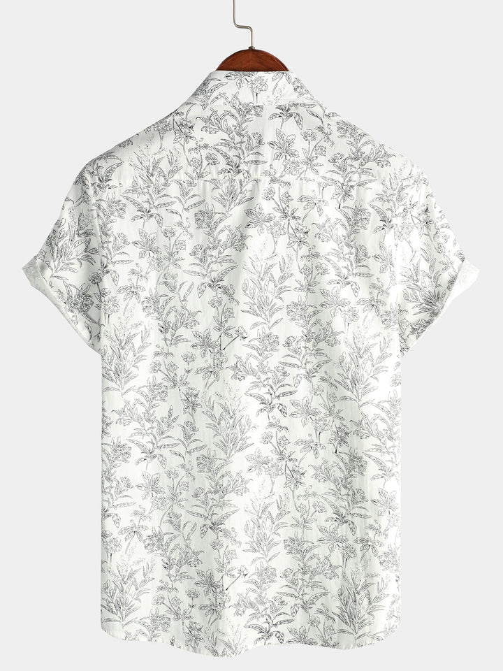 Vasileios – Tropical Vibe Cotton Shirt