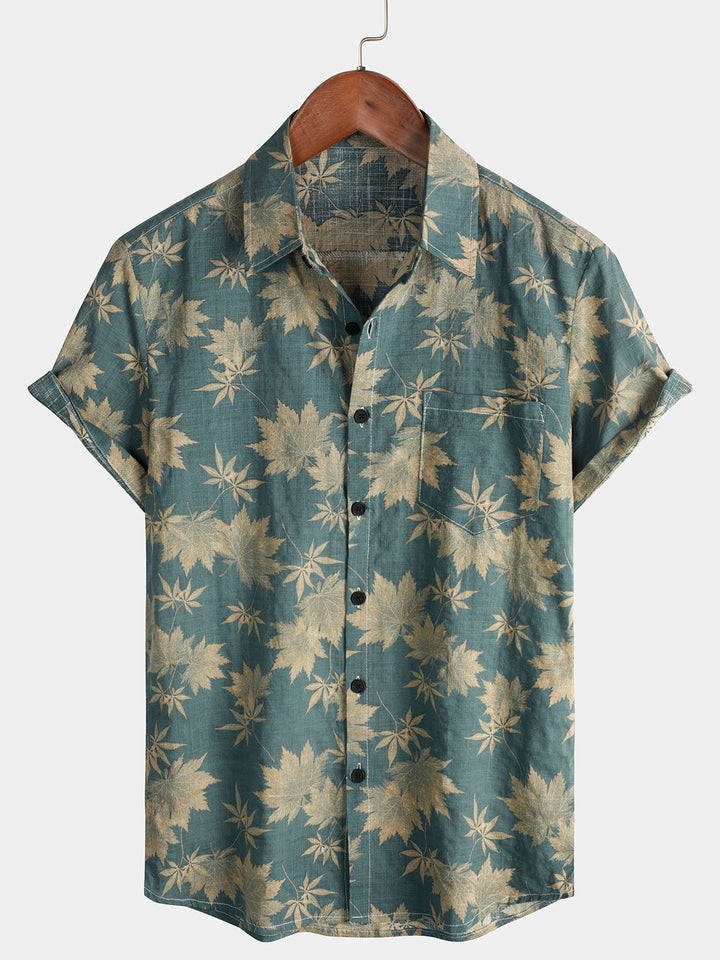 Vasileios – Tropical Vibe Cotton Shirt