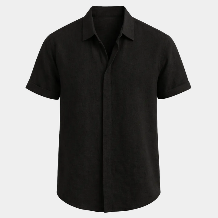 Philippos – Classic Linen Essential Πουκάμισο