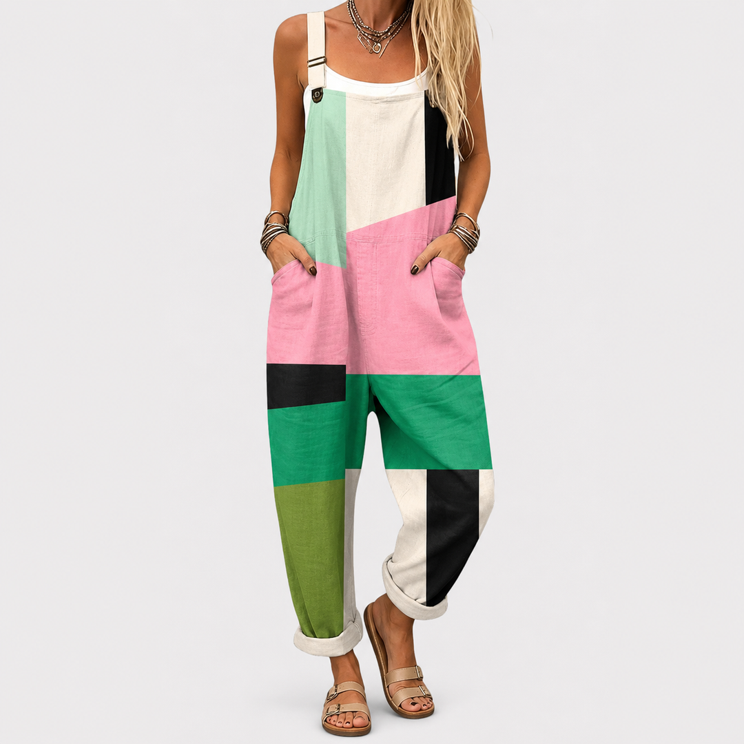 Μαλακή Φόρμα Color Block με Μοντέρνο Στυλ
