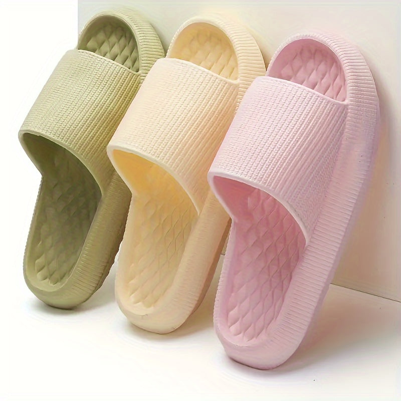 Καλοκαιρινά Slip-On Σανδάλια με Παχύ Πάτο