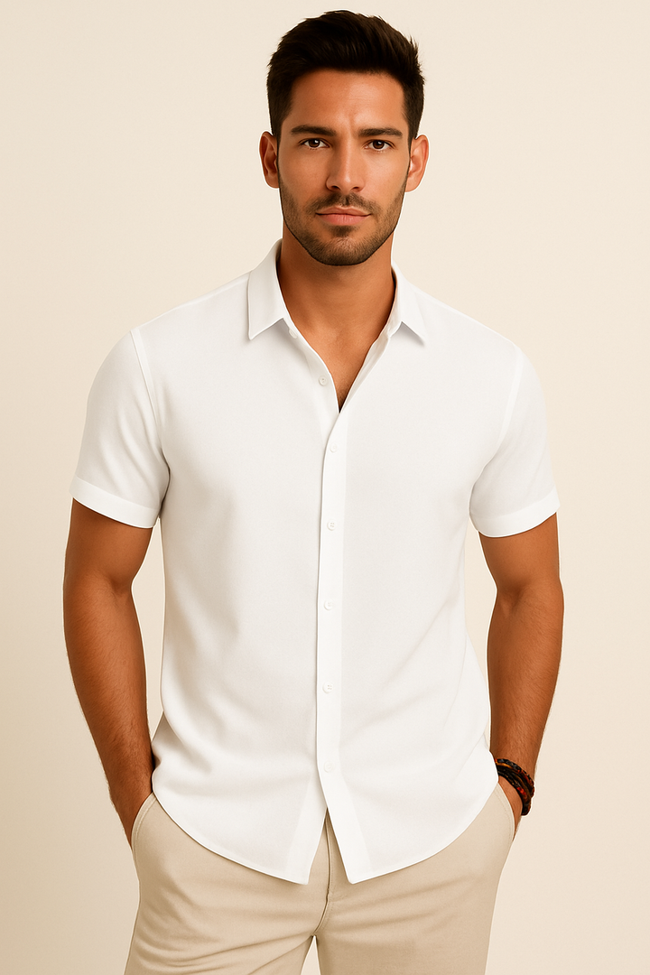 Philippos – Classic Linen Essential Πουκάμισο