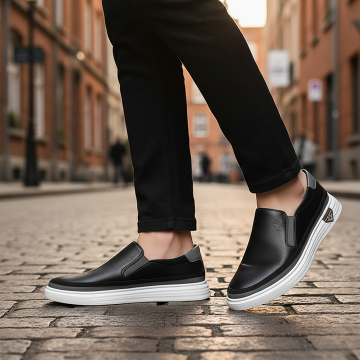 Ludomir - Μοντέρνα ανδρικά slip-on παπούτσια