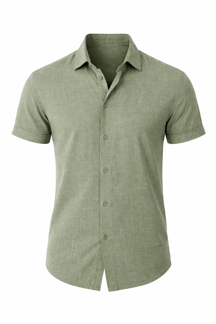 Philippos – Classic Linen Essential Πουκάμισο