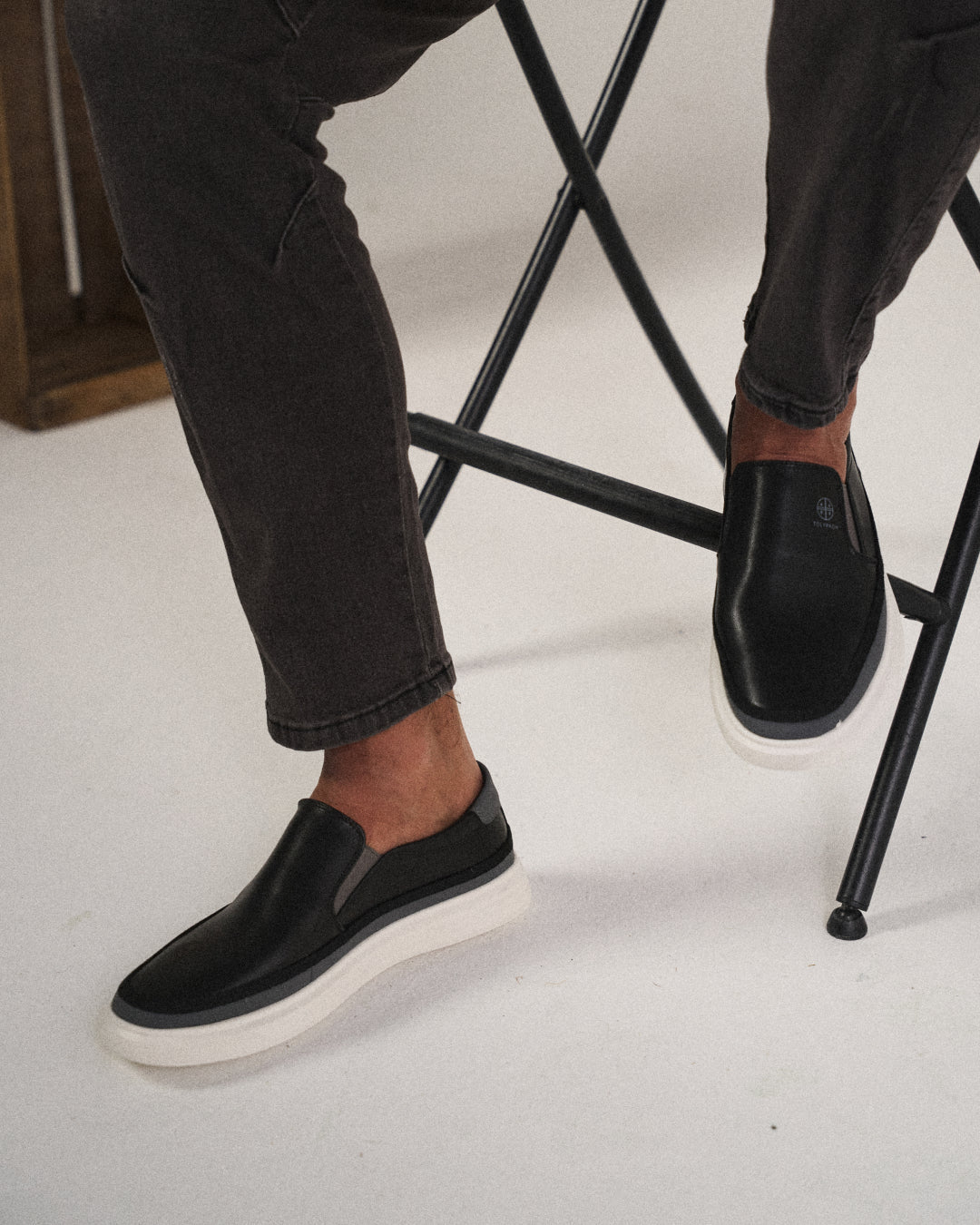 Ludomir - Μοντέρνα ανδρικά slip-on παπούτσια