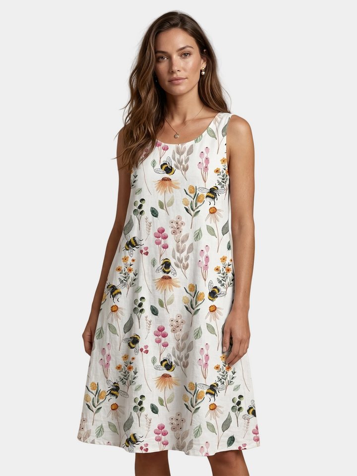 Chrysa - αμάνικο φόρεμα