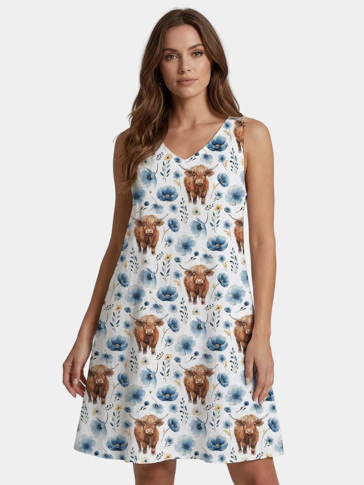 Agnes - αμάνικο φόρεμα