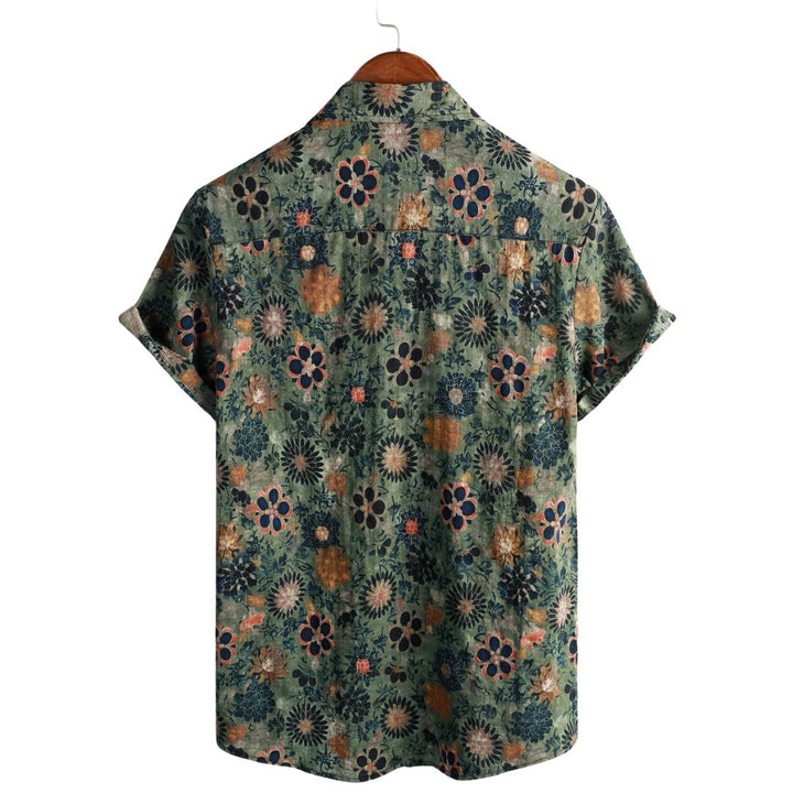 Vasileios – Tropical Vibe Cotton Shirt