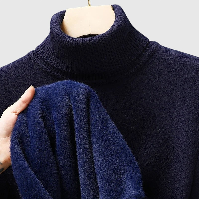 Arlo - Πουλόβερ με ψηλό λαιμό από μαλλί Merino