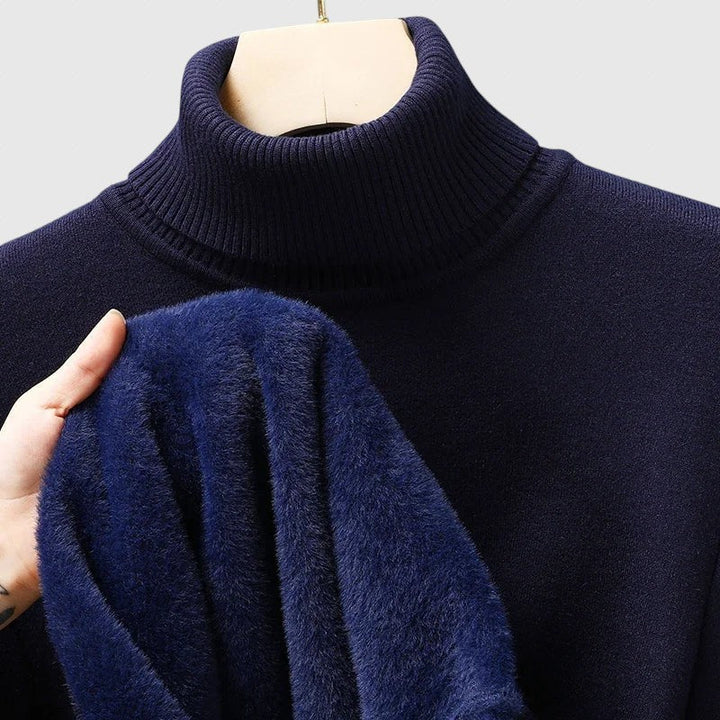 Arlo - Πουλόβερ με ψηλό λαιμό από μαλλί Merino