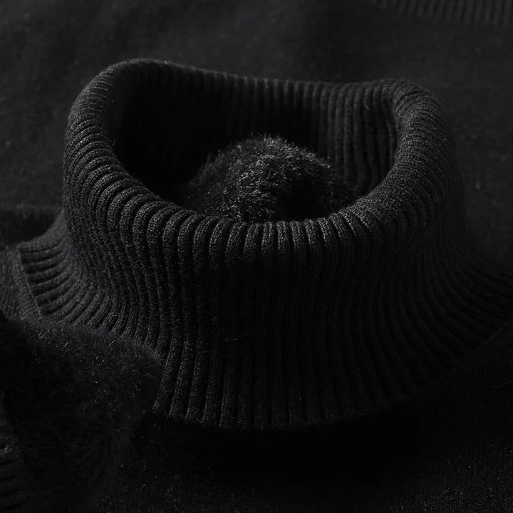 Arlo - Πουλόβερ με ψηλό λαιμό από μαλλί Merino