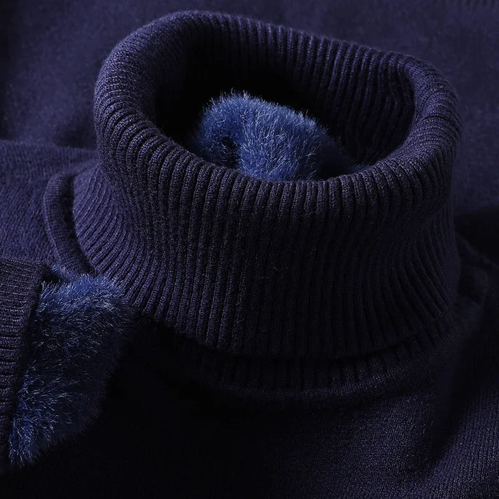 Arlo - Πουλόβερ με ψηλό λαιμό από μαλλί Merino