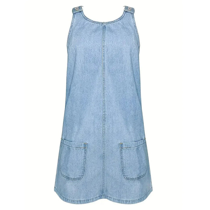 Saylor™ | Άνετη φόρεμα denim