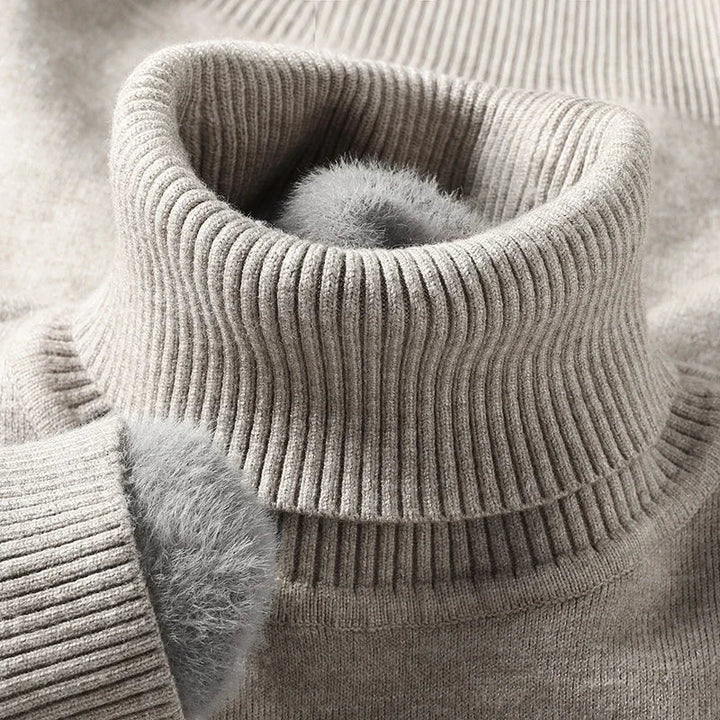 Arlo - Πουλόβερ με ψηλό λαιμό από μαλλί Merino