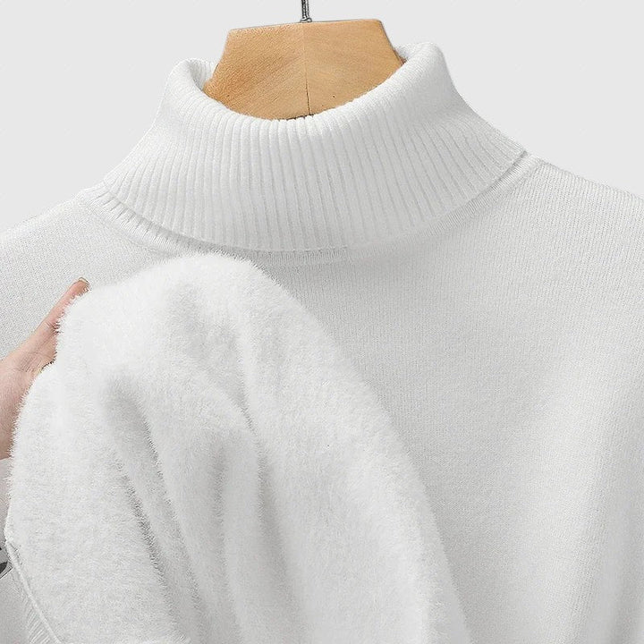Arlo - Πουλόβερ με ψηλό λαιμό από μαλλί Merino