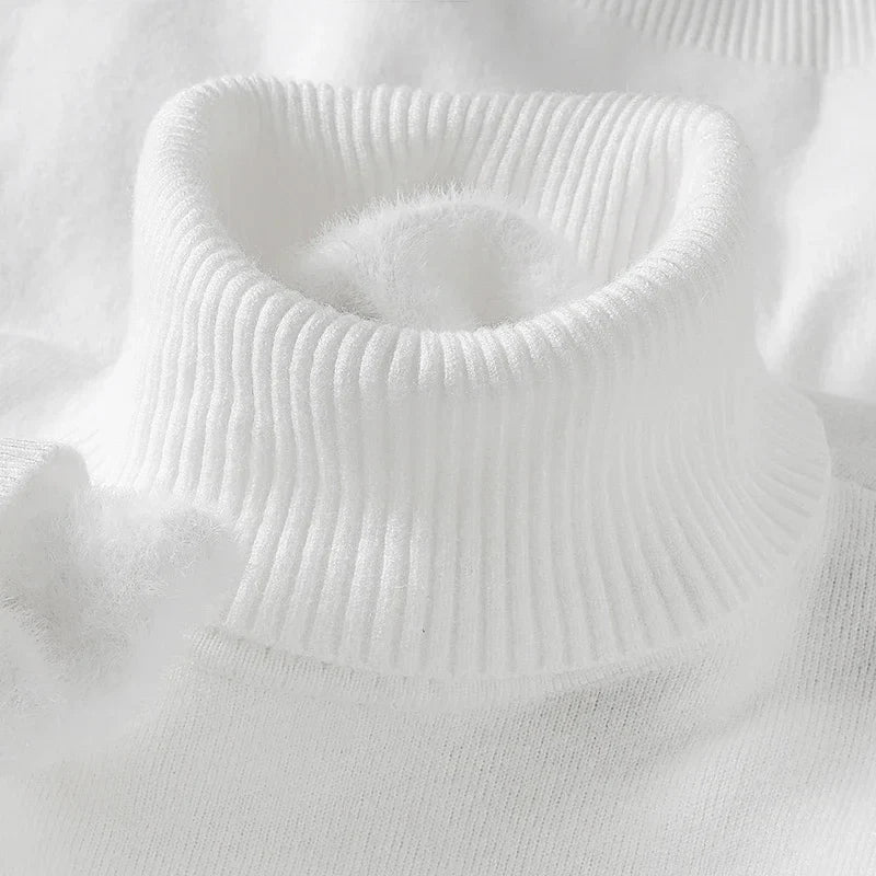 Arlo - Πουλόβερ με ψηλό λαιμό από μαλλί Merino