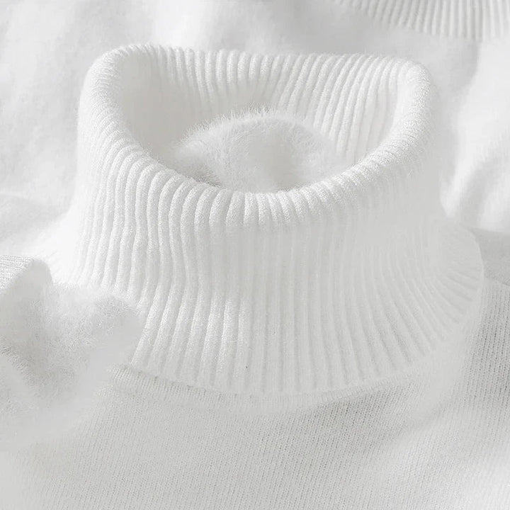 Arlo - Πουλόβερ με ψηλό λαιμό από μαλλί Merino